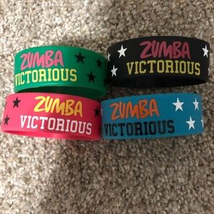 NWT 8 pack Zumba bracelets